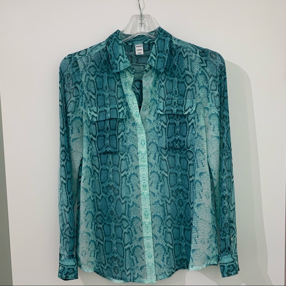 Animal Print Blouse